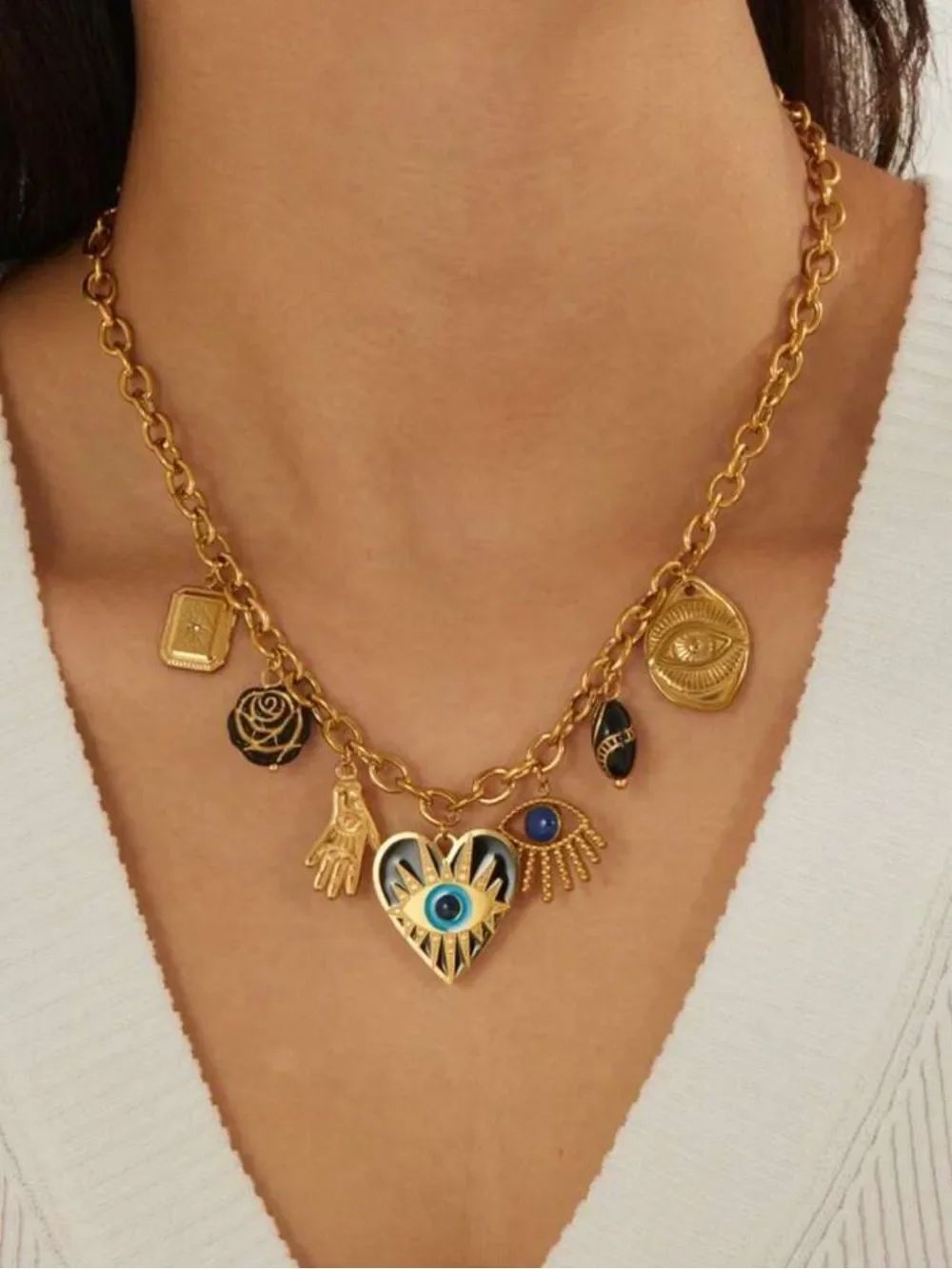 Evil eye necklace M1892